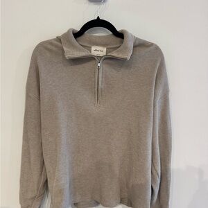 Wilfred Free Waffle Quarter Zip